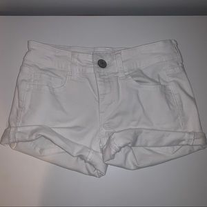 WHITE AMERICAN EAGLE SHORTS